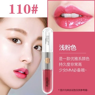 Kiko Milano, Unlimited Double Touch Lipstick - أحمر شفاه مطفي و لامع